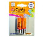 Batteria Ricaricabile Stilo NI-MH AA R6 2100Mah 2pz