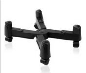 Carrello Porta Computer con ruote Nero Cross