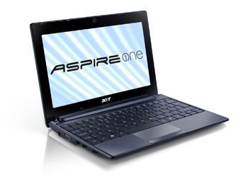 Netbook Acer Aspire One D257-N57DQKK 10,1 - Intel Atom Dual Core N570 1,66GHz - 1Gb - 320Gb -  Intel GMA 3150 - Win 7 Starter