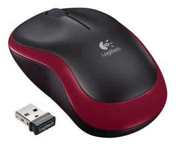 Mini Mouse Logitech Wireless USB M185 Black