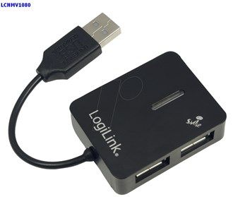 Mini Hub USB 2.0 4porte LogiLink