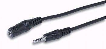 Prolunga AUDIO Stereo cable 3.5 mm M/F 1.8 mt.