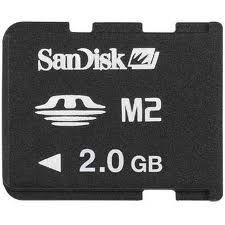 Memory Stick Micro M2 2GB senza Adaptor