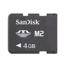 Memory Stick Micro M2 4GB senza Adaptor