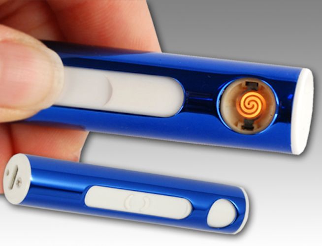 Accendino USB Ricaricabile No Fiamma/No Gas Ecologico (cavo incluso)