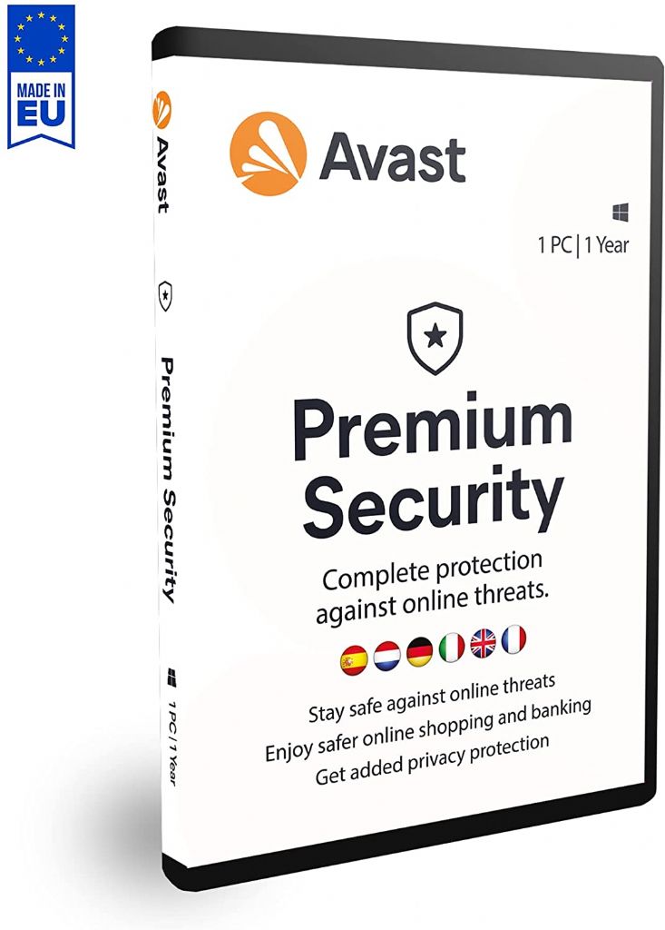 Avast Premium Security 1 Lic - 1 Pc Retail
