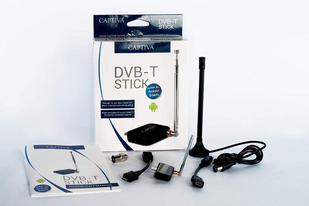 Captiva DVB-T Stick Interno Mono antenna televisiva per Dispositivi Android