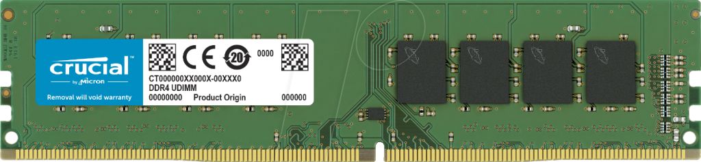 DDR IV 16GB PC 2666 Crucial