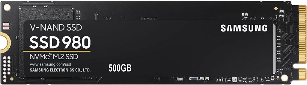 HDD SSD Samsung 980 NVMe M.2 500Gb r:3.000MB/s w:3.500MB/s