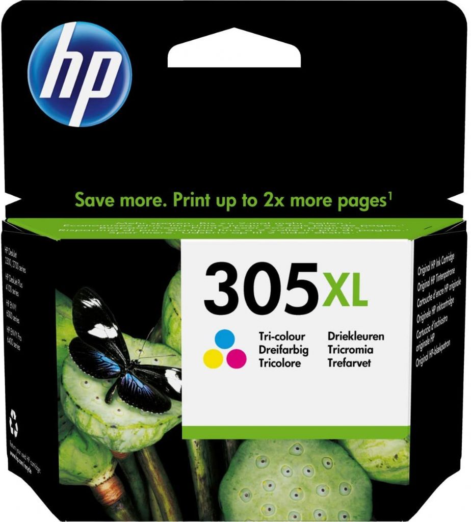 HP Cartuccia Originale 305 xl Colore Cod. 3YM63AE