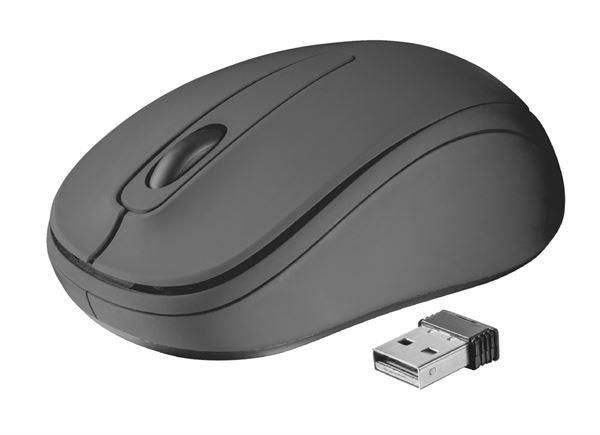 Mini Mouse Trust Ziva Wireless USB Black