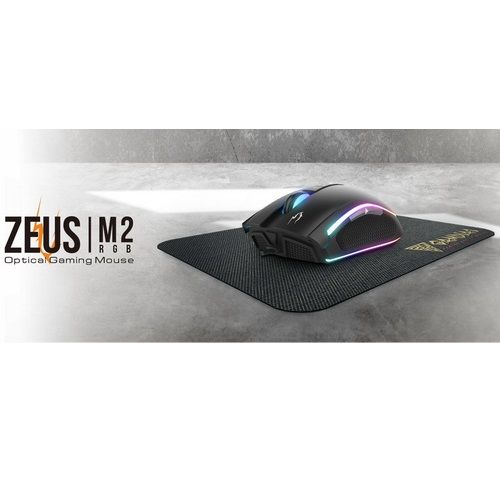 Mouse Gaming Gamdias Zeus M2 RGB 1800dpi - 8 tasti con Tappetino