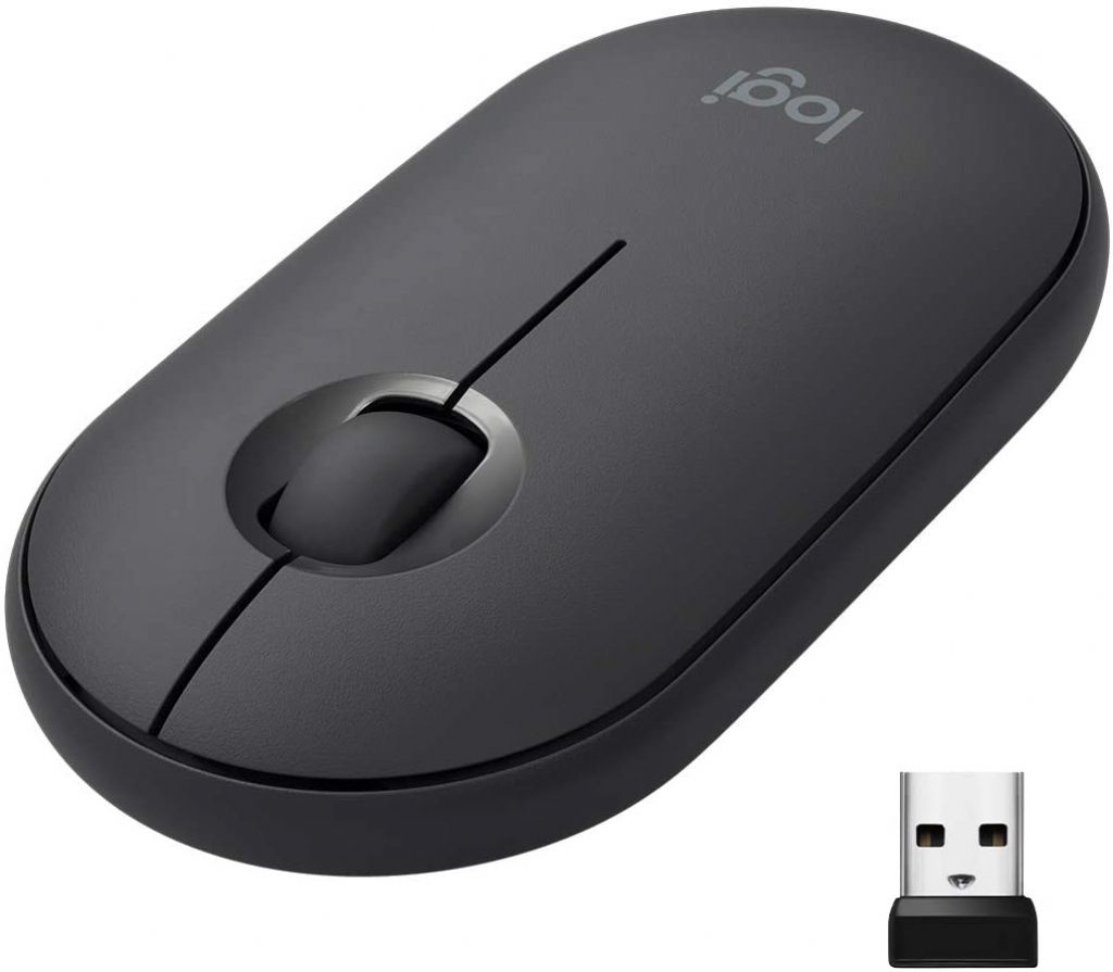Mouse Logitech Pebble M350 Bluetooth + Wireless USB