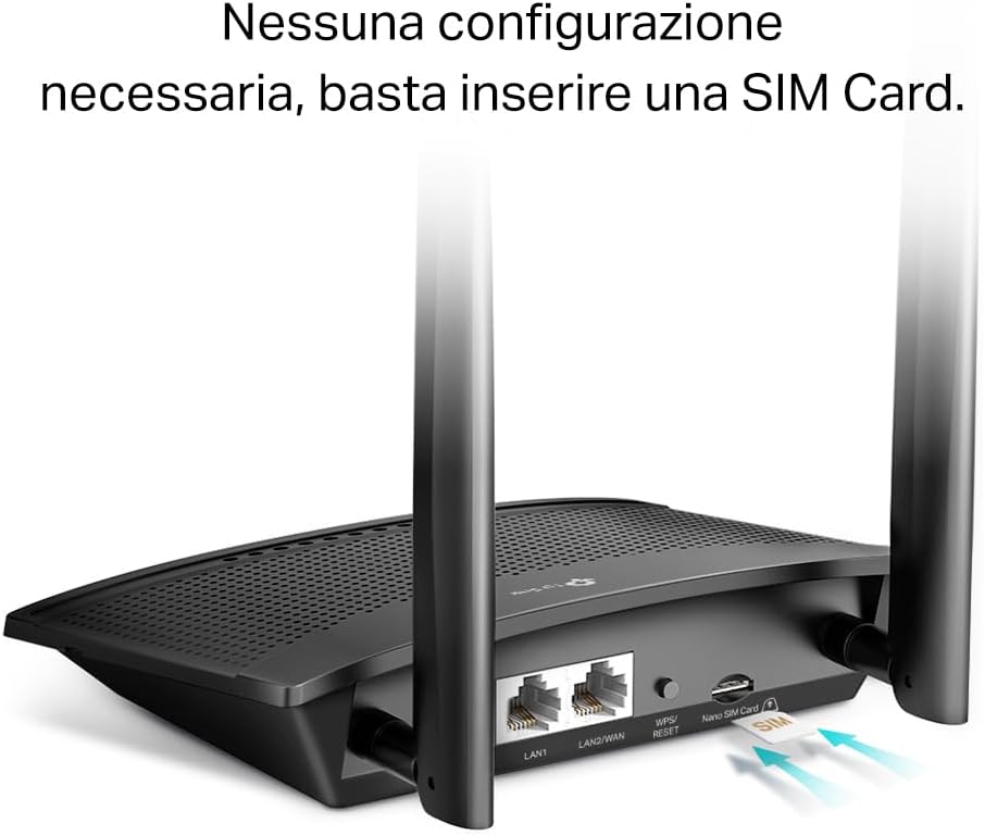 Router 4G per Sim Internet Wireless TP-Link TL-MR110